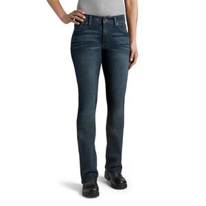 Harley-Davidson® Womens Bootcut Performance Wicking Jeans, Dark Indigo